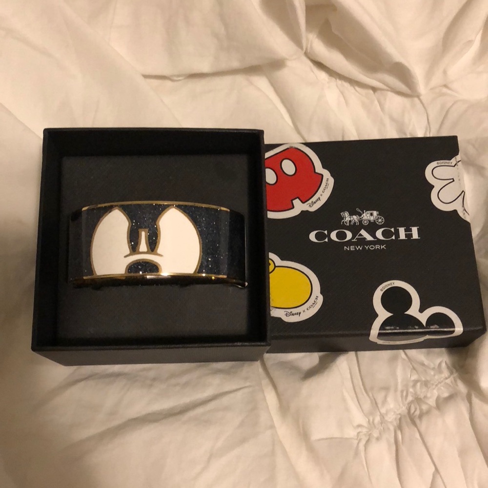 Nwt in box Coach x Disney Mickey Bangle